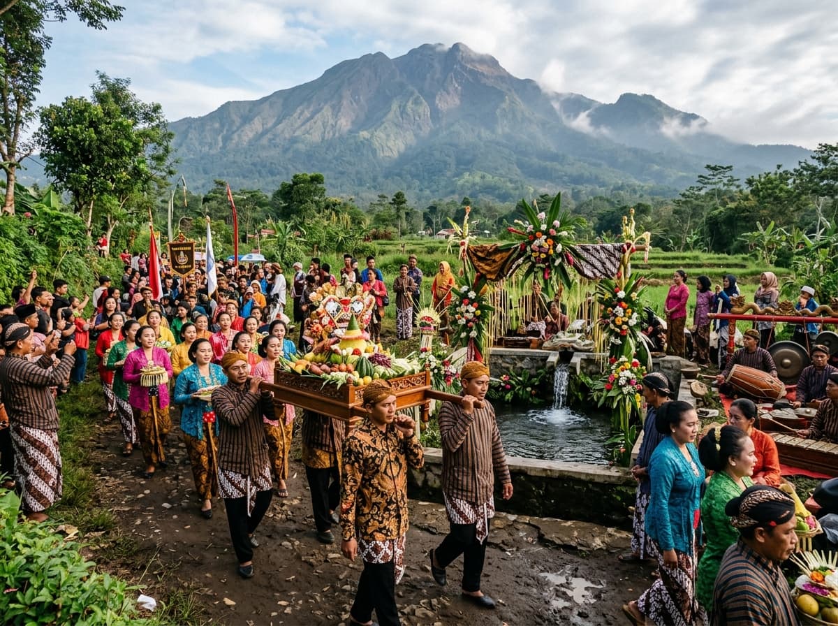 Semarak Festival Tradisi Bersih Desa Milangasri